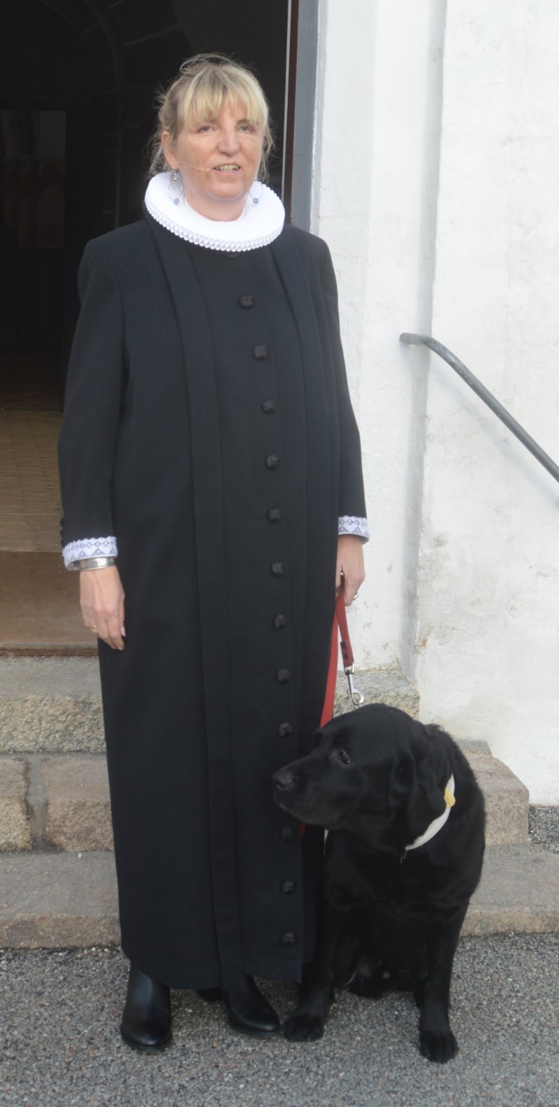 FOTO: Rita Skov Possienke ved præsteindsættelse i Tilst